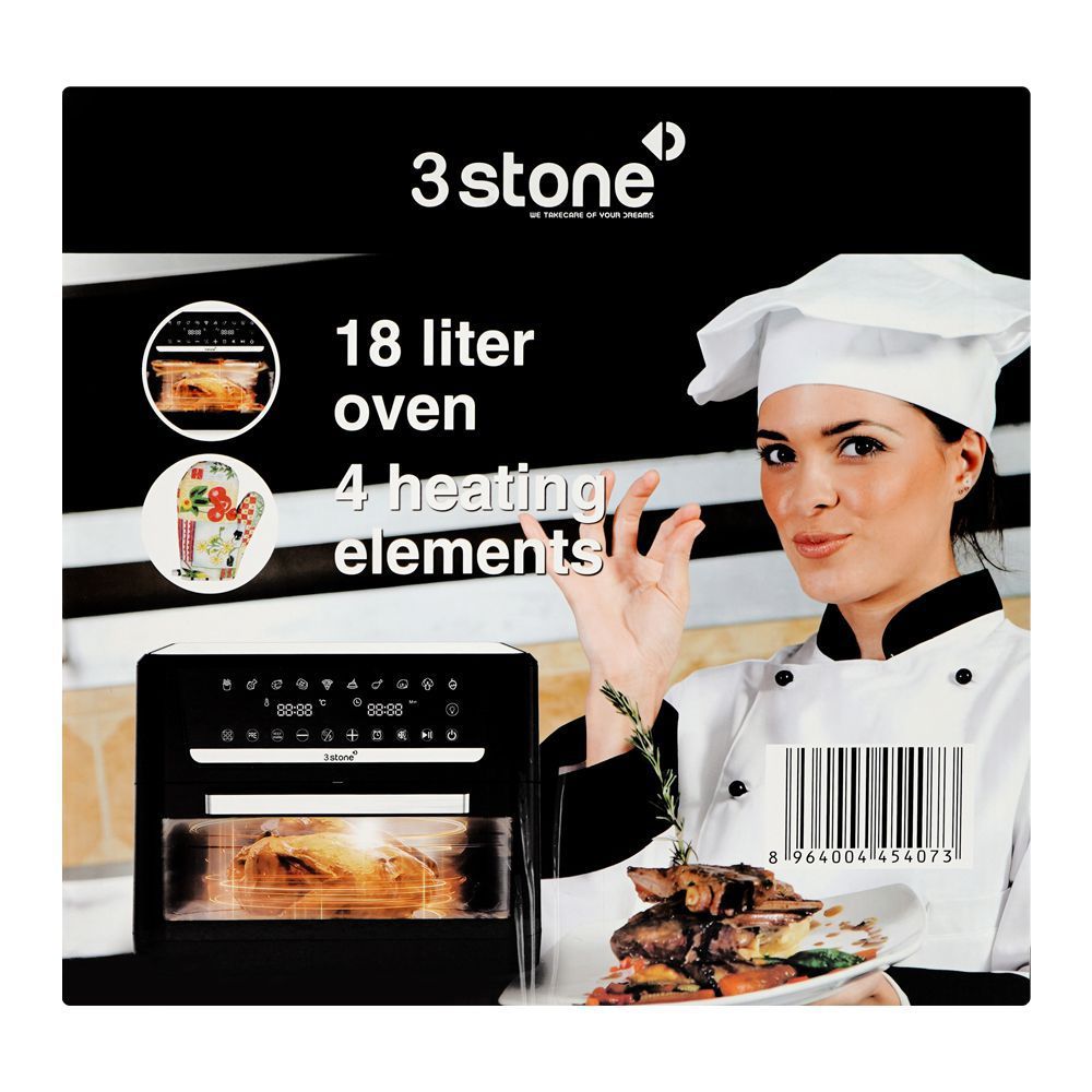 3Stone 18 liter Air fryer oven