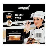 3Stone 18 liter Air fryer oven